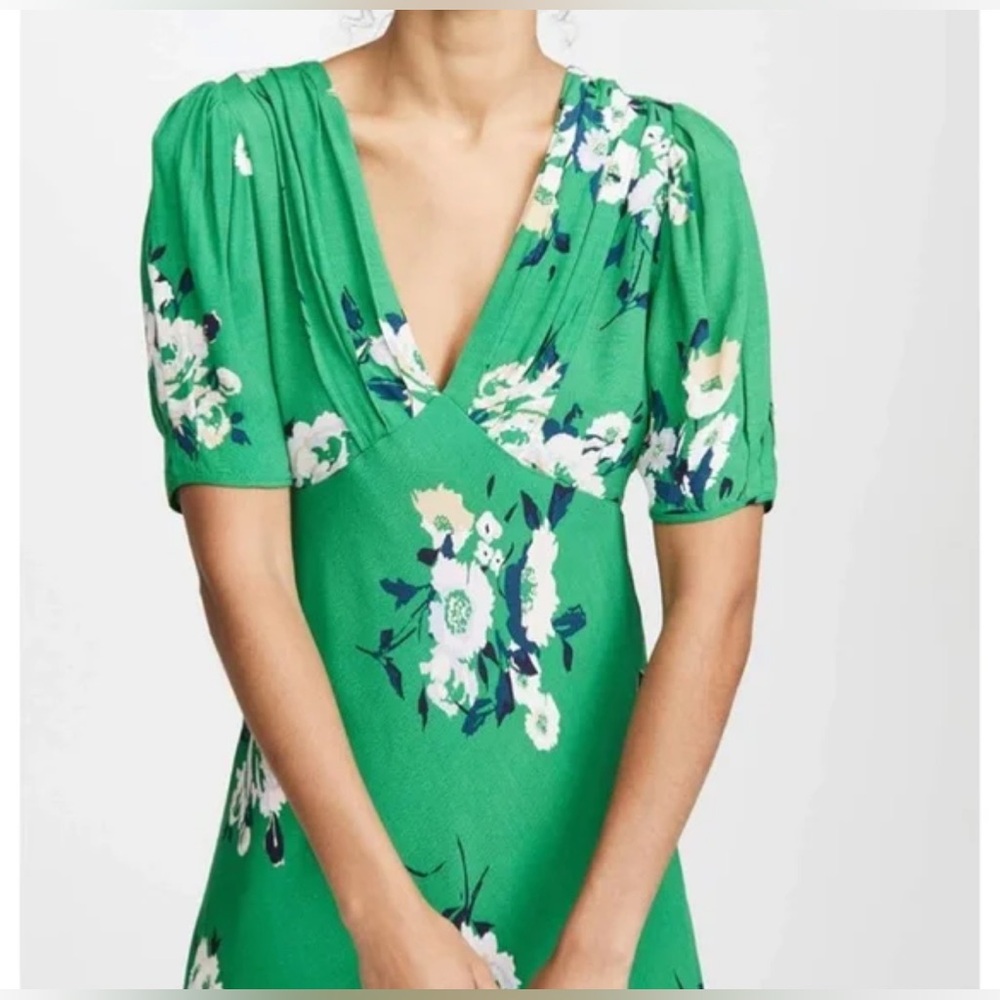 Free People Garden Floral Sleeve Dress Size 6 - Picture 4 of 14